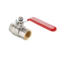 Кран шаровой BASE-ГОСТ полнопроходной  с рукояткой-рычагом  вн.-вн. DN25, PN40, 1"	 VT.214S.N.06