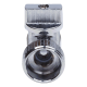 Кран шаровой "мини" хромированный MM 1/2x3/4 m Cr штуцер-штуцер ручка-флажок: хром (AQualink)