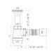 АНИ Сифон с гибкой трубой 40х50 неразборная горловина 1 1/2x40 (1/35)