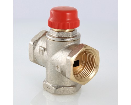 Клапан трехходовой термостатический смесительный 1" (с боковым смешением) (2/64) VT.MR01.N.0603