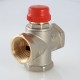 Клапан трехходовой термостатический смесительный 1" (с боковым смешением) (2/64) VT.MR01.N.0603