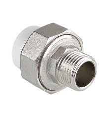 Соединитель PPR разъемный с переходом на нар. р. 40х1" VTp.761.0.04006