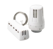 Термостатическая головка с выносным настенным датчиком 6-28*С VT.3510.0.0