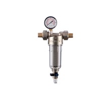 Фильтр Гейзер-Бастион 112 1/2" (с манометром для холодной воды, d60) ( с манометром, для холодной воды,  d60 )
