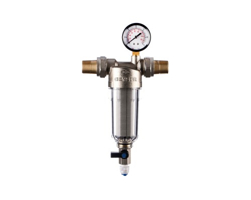 Фильтр Гейзер-Бастион 112 3/4" (с манометром для холодной воды, d60) ( с манометром, для холодной воды, d60 )
