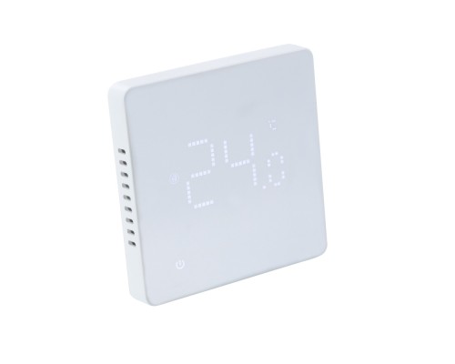 Комнатный WIFI-хронотермостат для электрического теплого пола (белый) VT.AC608.W.0