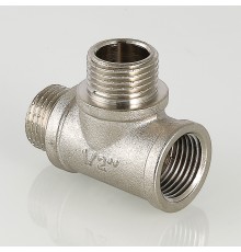 Тройник с двумя переходами на нар. р. 3/4" вн.-нар.-нар. (1/50) VTr.133.N.0005