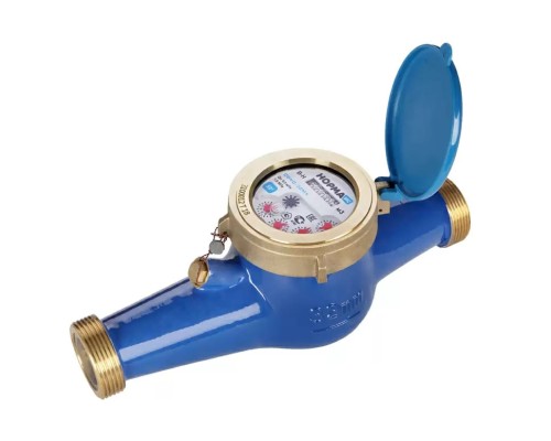 Счетчик воды СВКС32Х(М) мокроходный антимагнитный (хол., синее кольцо, Ду32, L260, включает КМЧ)