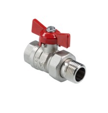 Кран шаровой СТАНДАРТ ГОСТ, с полусгоном 1", вн.-нар. (PN40) VT.127.N.06