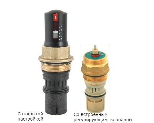 Картридж с встр.рег.клап. для корп. 1", 16-400 кПа, 865-4630 л/ч, Черн (590125) VT.PICC.G.136