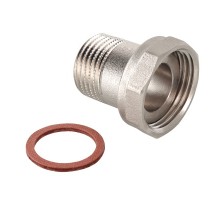 Полусгон прямой с накидной гайкой, 1/2"x1/2" (1/1) VTr.613.N.0404