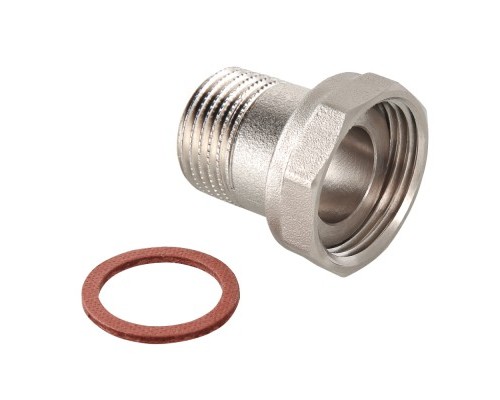 Полусгон прямой с накидной гайкой, 1/2"x1/2" (1/1) VTr.613.N.0404