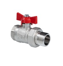 Кран шаровой СТАНДАРТ ГОСТ, с полусгоном 3/4", вн.-нар. (PN40) VT.127.N.05