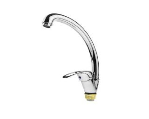 Смеситель "АМУР"д/кухни "утка" шар.40мм. п/г