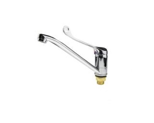 Смеситель "АМУР" с хирургической ручкой, д/к шар.40мм. п/г, излив 25 см