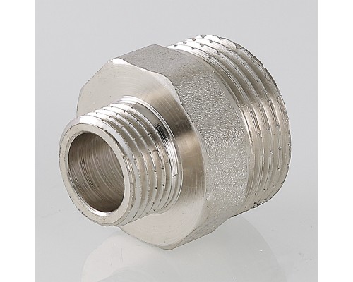 Ниппель переходной 3/8"х1/4" нар.-нар. (10/1000) VTr.580.N.0302