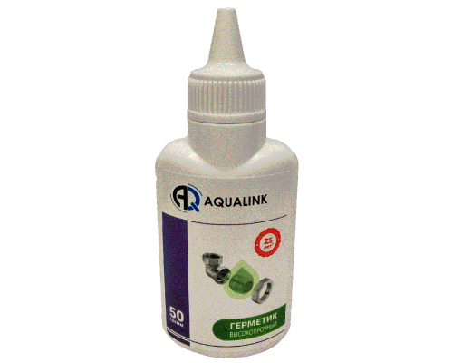 Анаэробный клей-герметик "Высокопрочный" 30г в блистере AQUALINK (60/1)