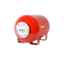 Расширительный бак 24 подвесной (с креплением, БЭЗ) Объем - 24 л, мембрана - EPDM, фланец - оцинк. сталь, d - 270 мм, Н - 450 мм, присоед.размер - 1"