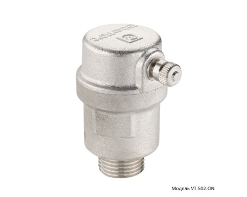 Воздухоотводчик автомат. 1/2" (без уплотн. кольца) VT.502.ON.04