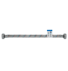 Подводка для воды (гайка нерж. сталь) FF 1/2"- 30 см (10/100)