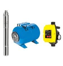 Станция АКВАРОБОТ ECO VINT 2 - 50  (Насос ECO VINT 2, г/а 50л, ТУРБИПРЕСС 1,5)