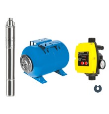 Станция АКВАРОБОТ ECO VINT 3 - 50  (Насос ECO VINT 3, г/а 50л, ТУРБИПРЕСС 1,5)