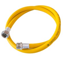 Подводка пвх для газа "TUBOFLEX" 0,6 м в/н желтая