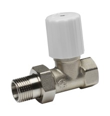 Регулирующий клапан для радиатора угловой  FM 1/2" (AQualink  100/10)