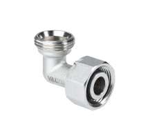 Фитинг резьбовой, угольник под евроконус 3/4"(EK вн.р.)х3/4"(EK нар.р.) VTr.092.NE.0505