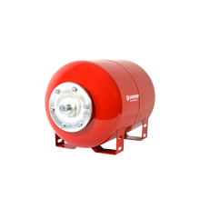 Расширительный бак 24 подвесной (с креплением, БЭЗ) Объем - 24 л, мембрана - EPDM, фланец - оцинк. сталь, d - 270 мм, Н - 450 мм, присоед.размер - 1"