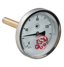 Термометр БТ-31 Dy63 с задн. подкл., 1/2" 0-120* БТ-31