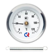 Термометр БT-30 Dy63 накладной, 0-150*  БТ-30-150